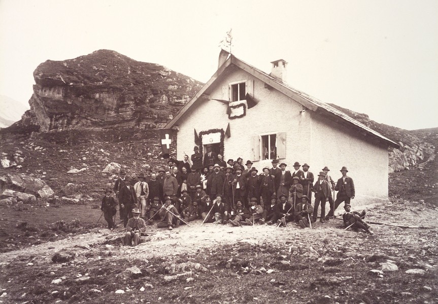Heidelberger Hütte 1890