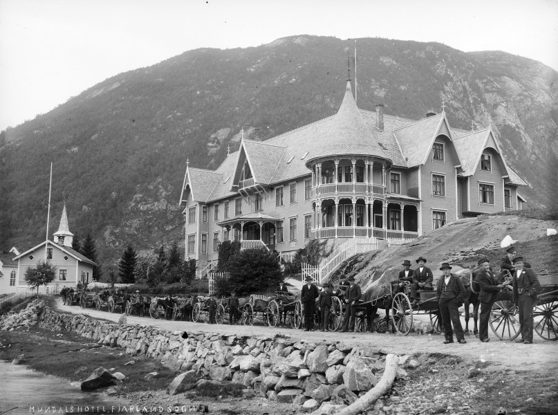 Hotel Mundal, ca. 1890-1910.
