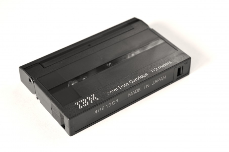 IBM 8mm Data Cartridge-BW