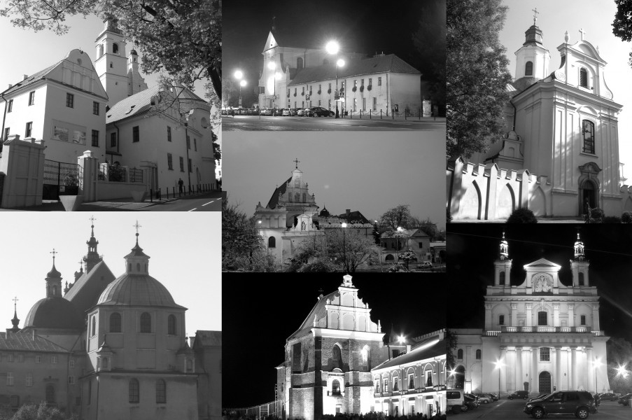 Kościoły w Lublinie BW