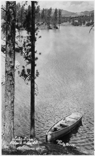 Lake Dorn in the Black Hills of South Dakota - NARA - 286070