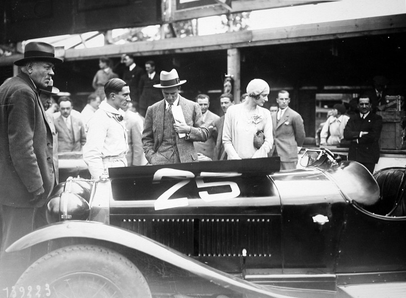 Leopoldo ed Astrid del Belgio in Alfa Romeo 2