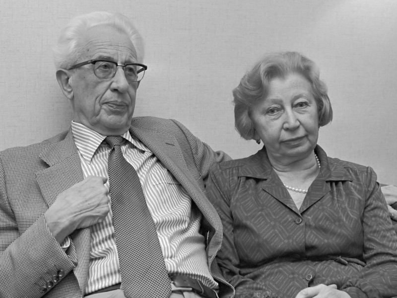 Miep Gies en echtgenoot (1980)