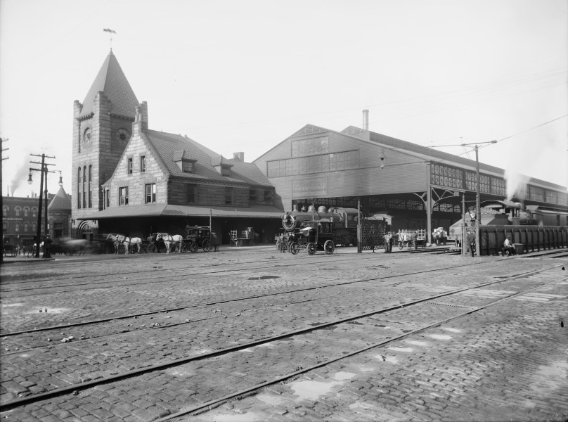 New York Central Railroad depot, Syracuse, N.Y.