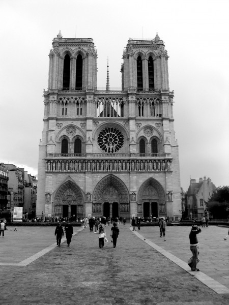 Notre dame de paris en octobre 2006