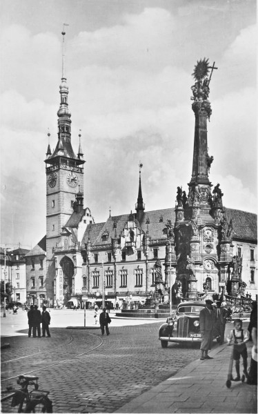 Olomouc Town Hall and Holy Trinity Column