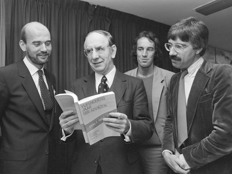 Pim Fortuyn, Jan Willem de Pous, Willem Dercksen en Teun Jaspers (1982)