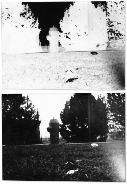 Pinhole hydrant neg pos