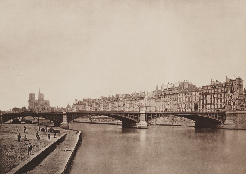 Pont de Sully a Paris - Les Travaux Publics de la France