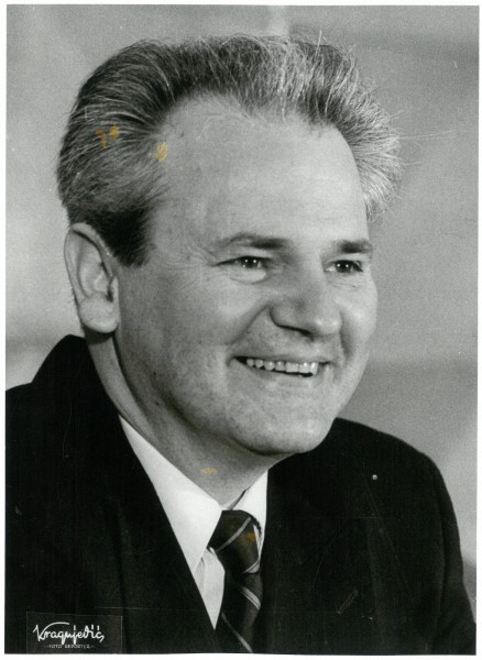 Stevan Kragujevic, Slobodan Milosevic, portret