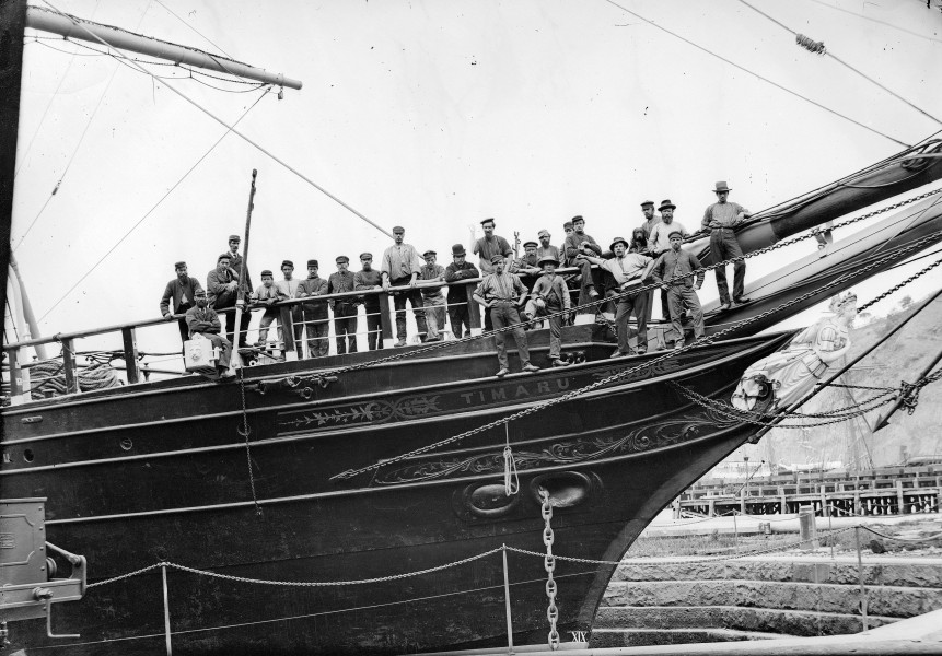 Timaru (ship, 1874) - natlib.nz 453141