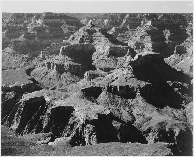 View of rock formations, 