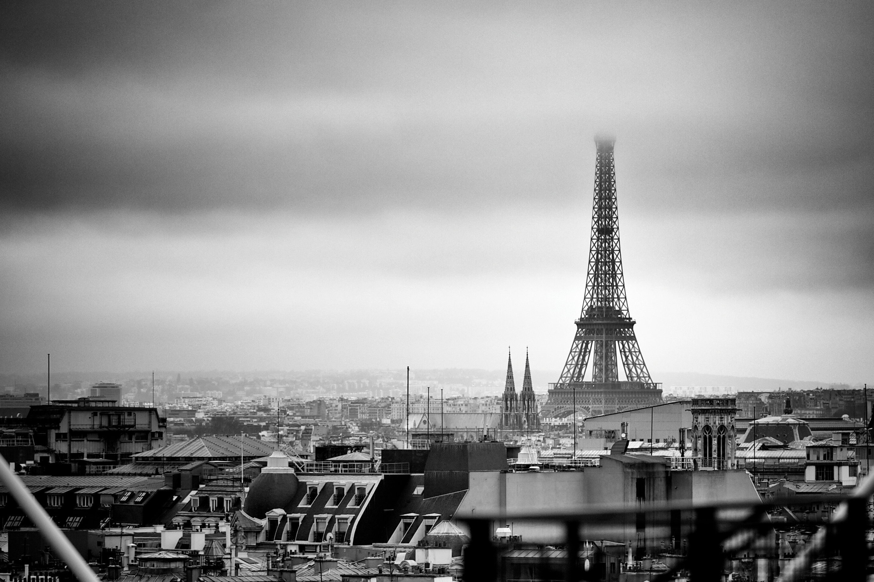 The Eiffel Tower from Centre Georges-Pompidou, Paris 2011