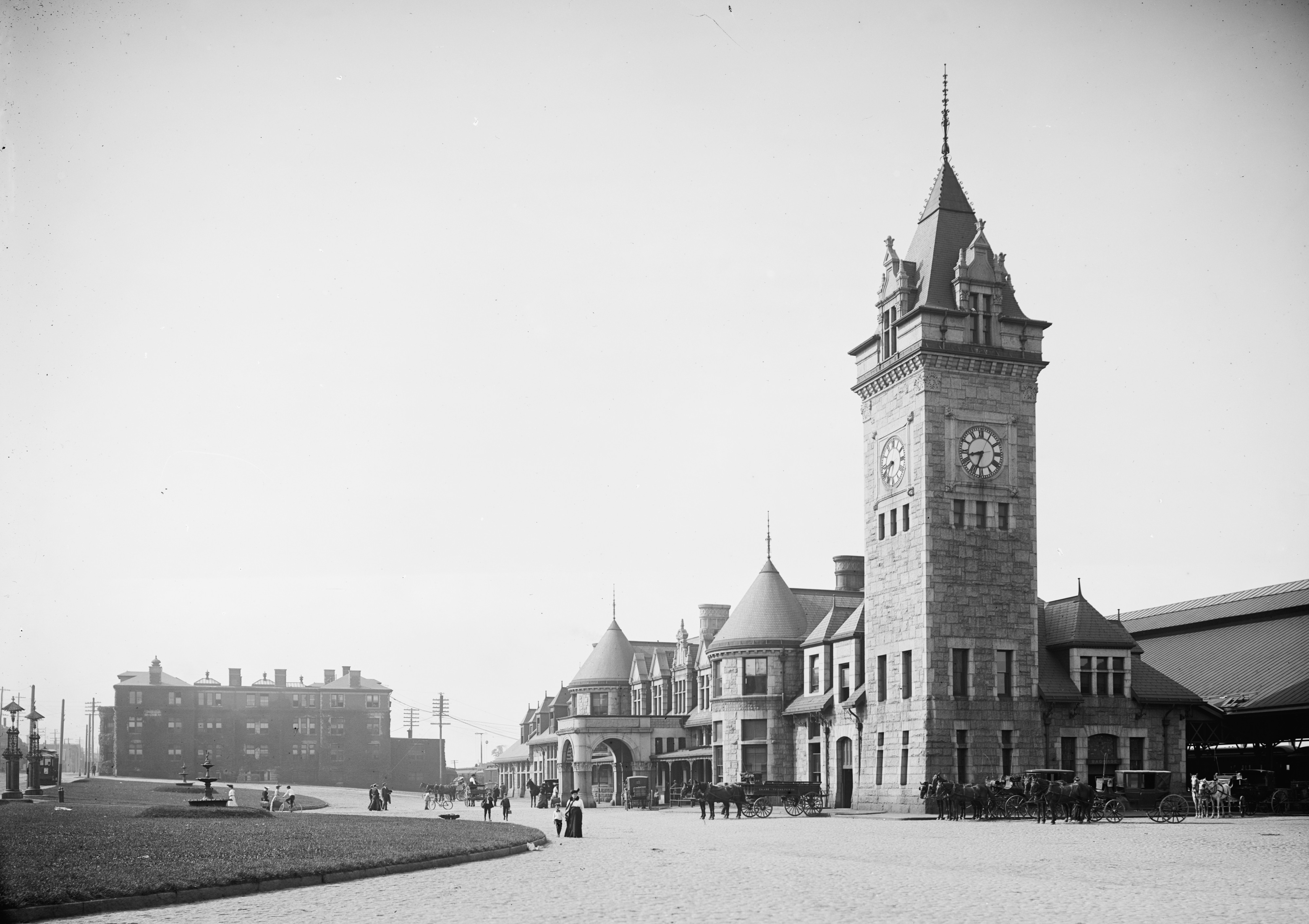 Detroit Publishing - Union Station, Portland, Me.