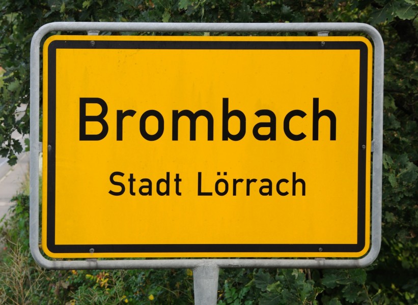 Brombach - Ortsschild