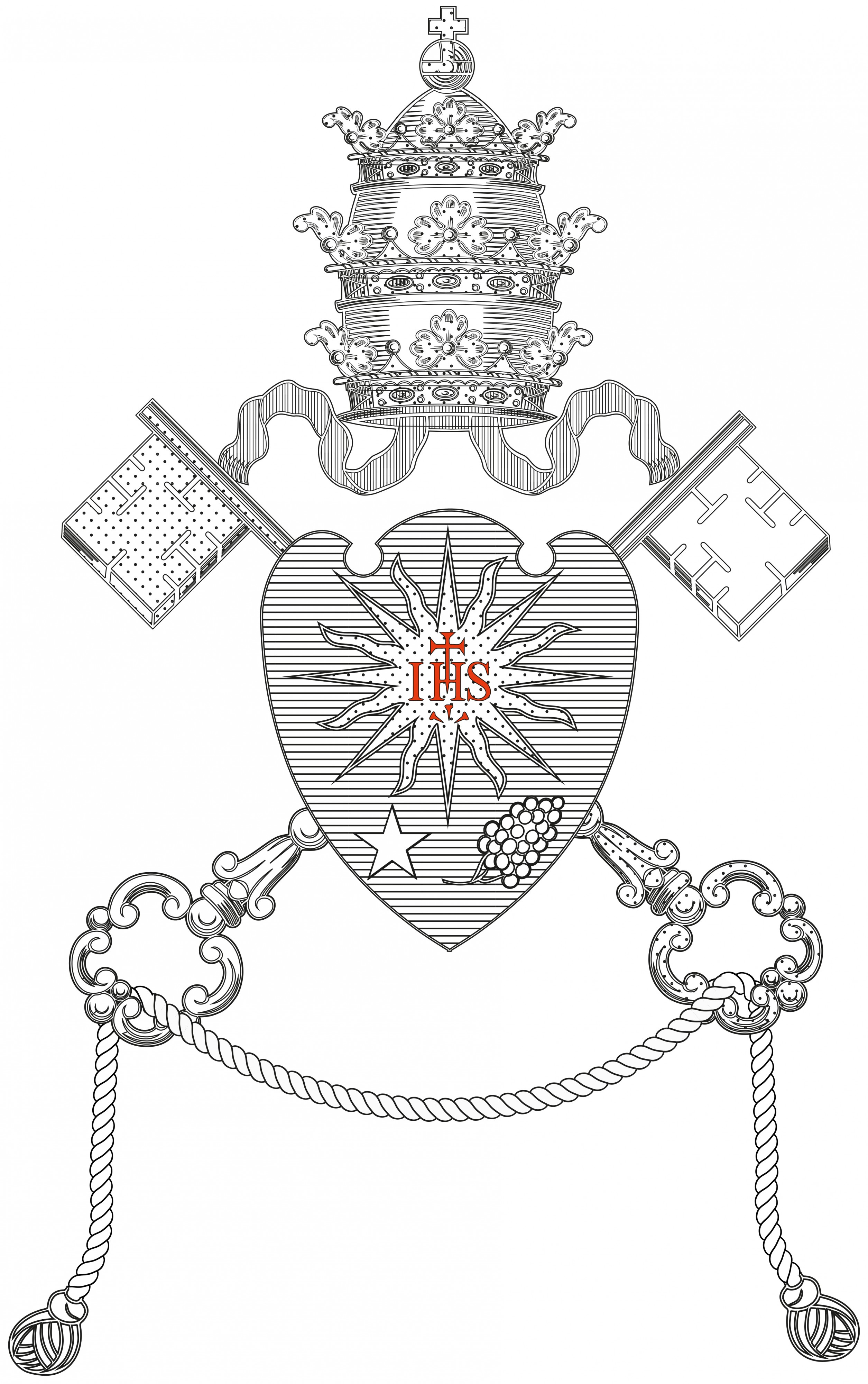 Arms of the Pope Francisco