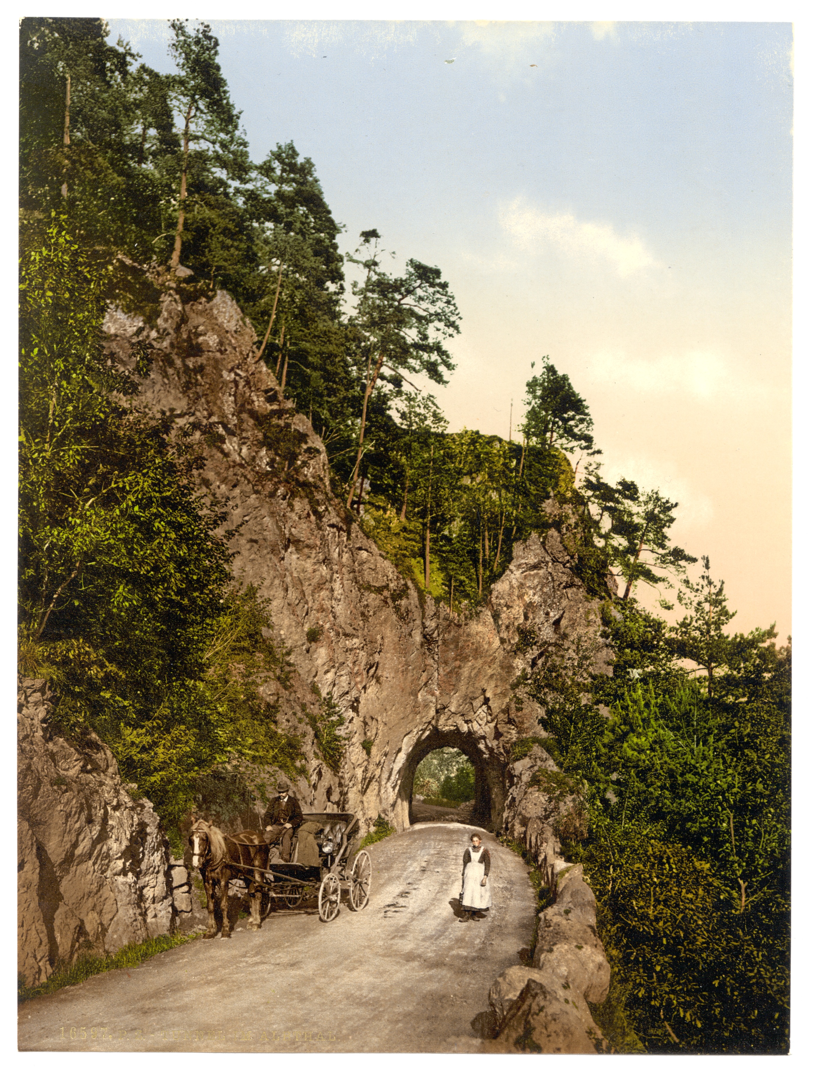 A Tunnel, Abthal, Black Forest, Baden, Germany-LCCN2002696329