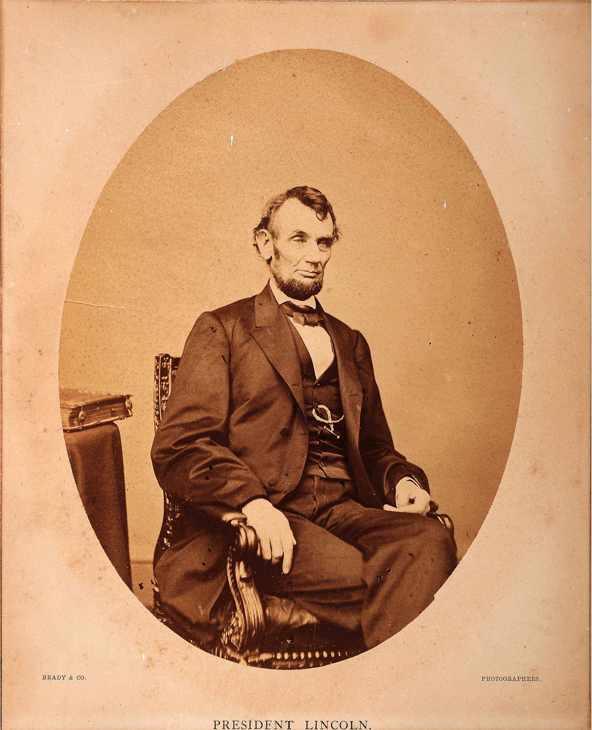Abraham Lincoln O-92 by Brady, 1864