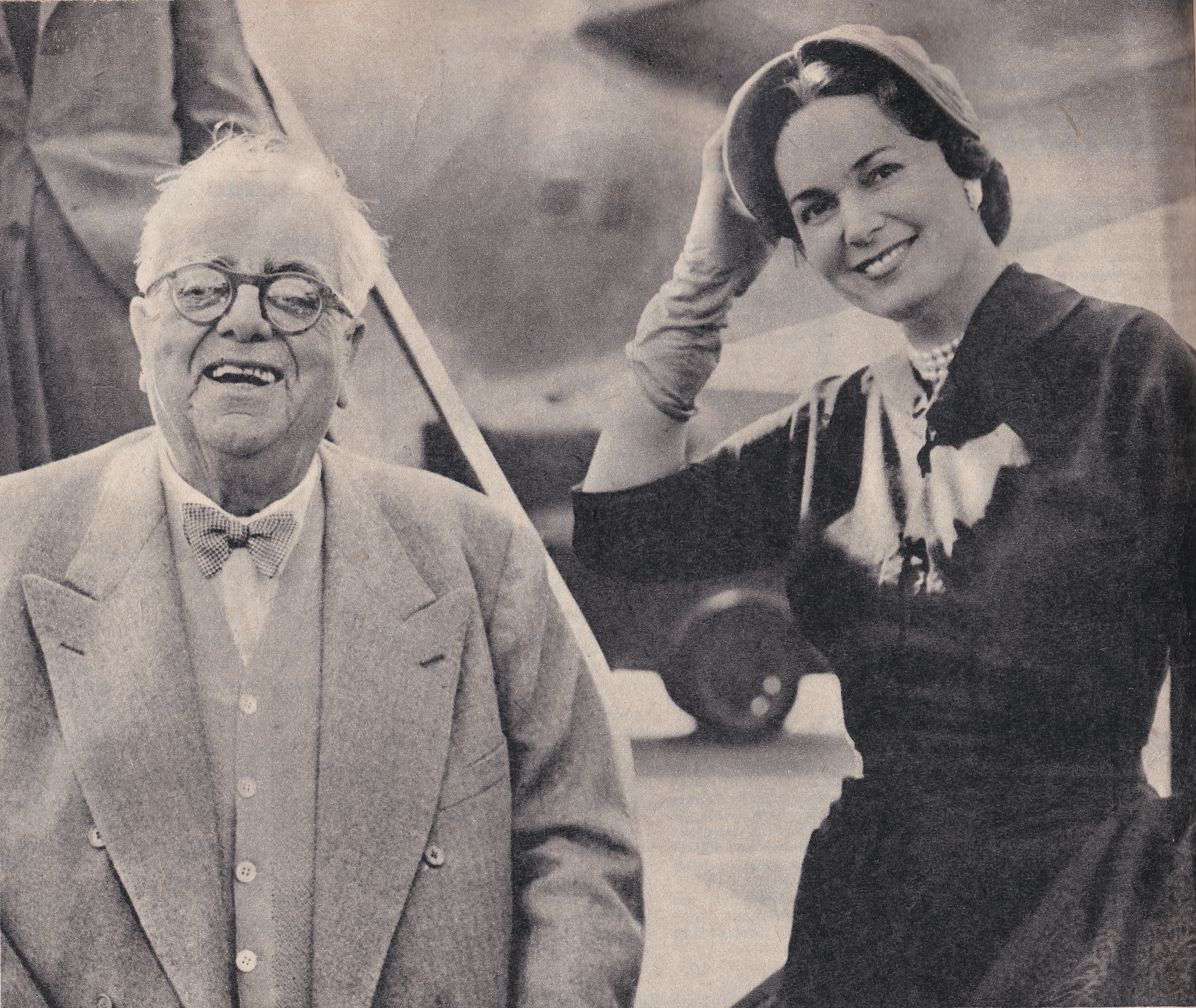 Aga Khan and Begum Yvette