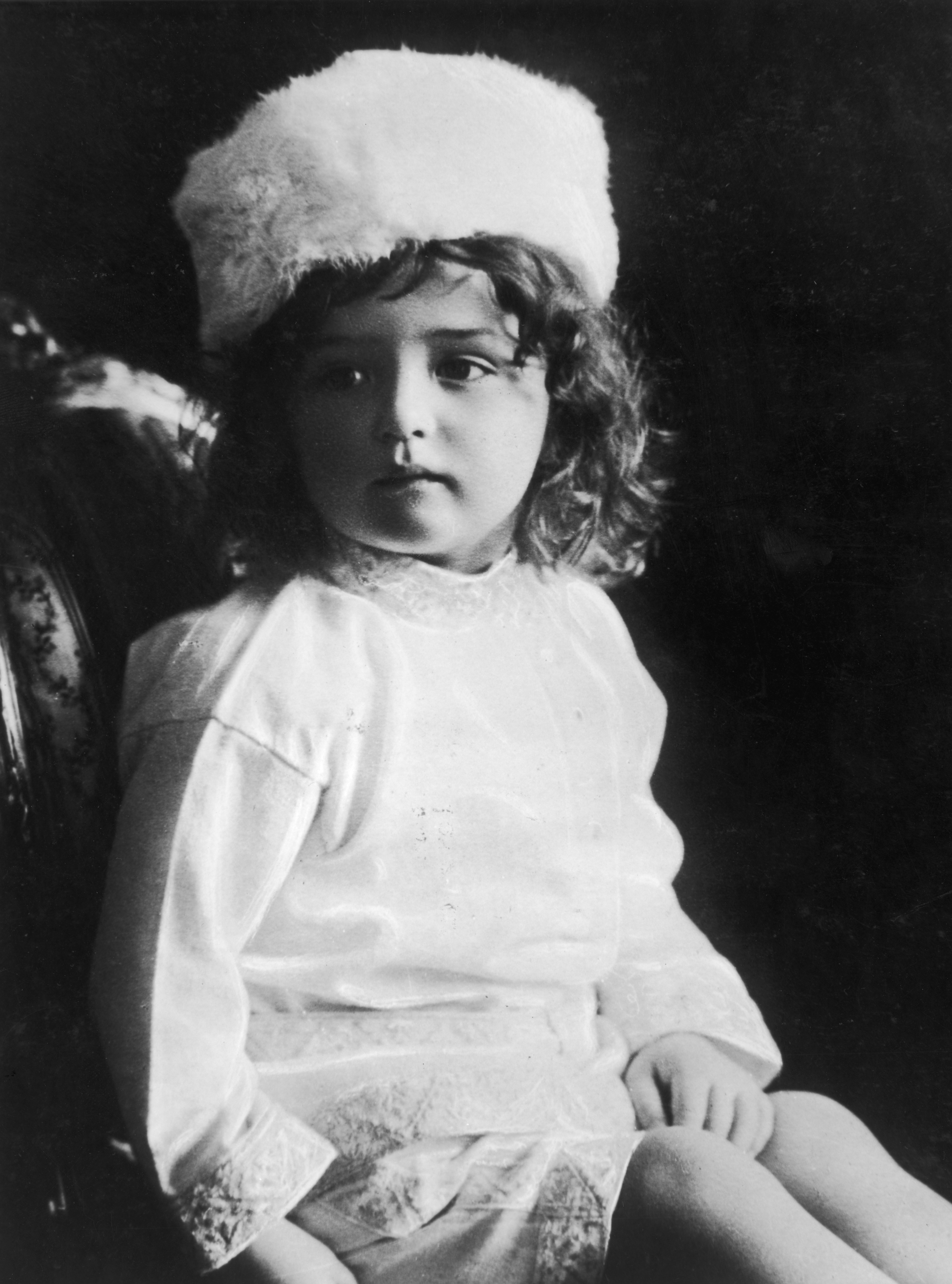 Alexei Nikolaievich of Russia as a toddler