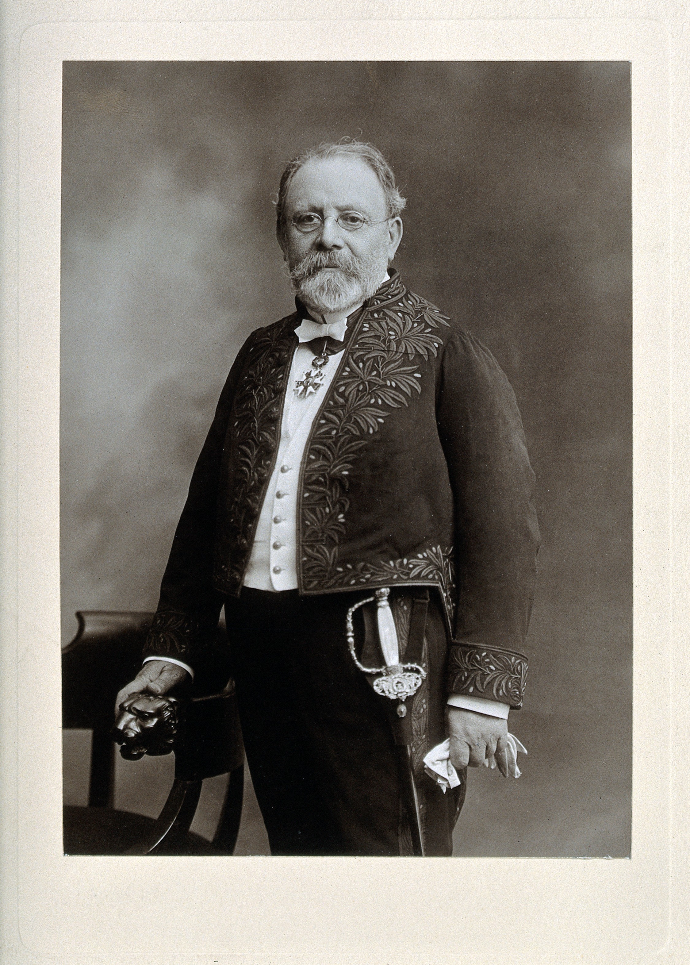 Armand Gautier. Photograph by Pierre Petit. Wellcome V0028142