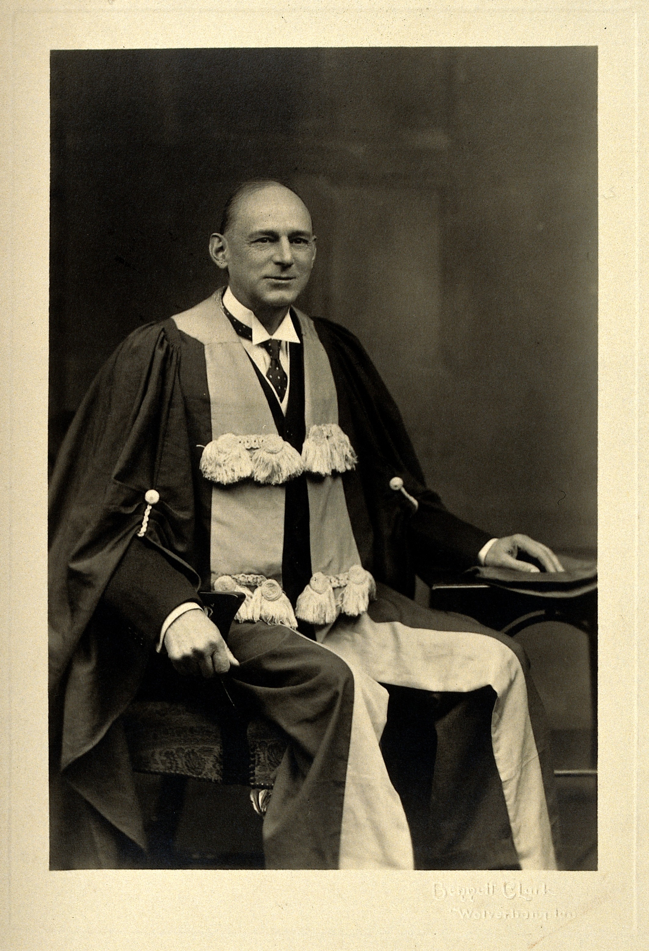 Arthur Bernard Cridland. Photograph by Bennett Clark. Wellcome V0026225