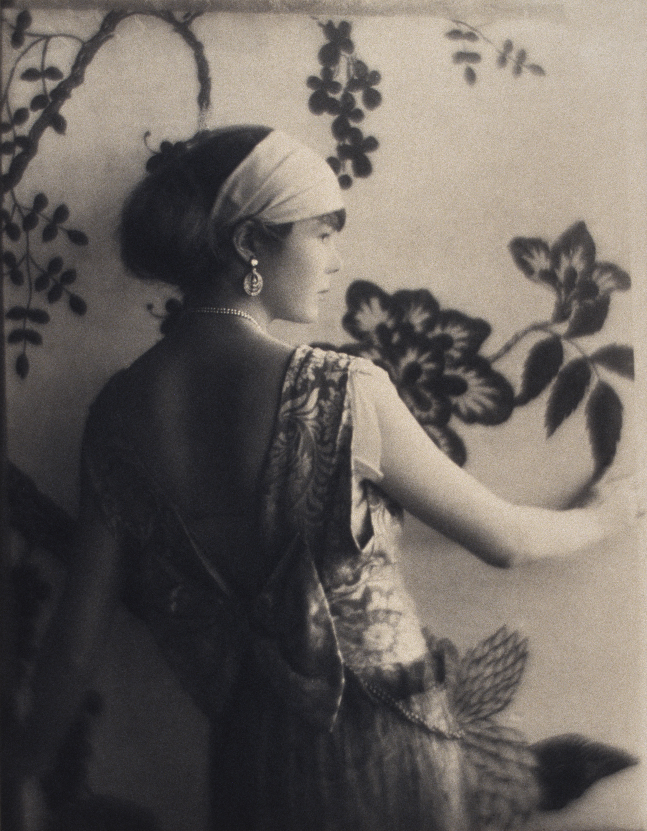 Baron de Meyer, Portrait of a woman, 1920-1930