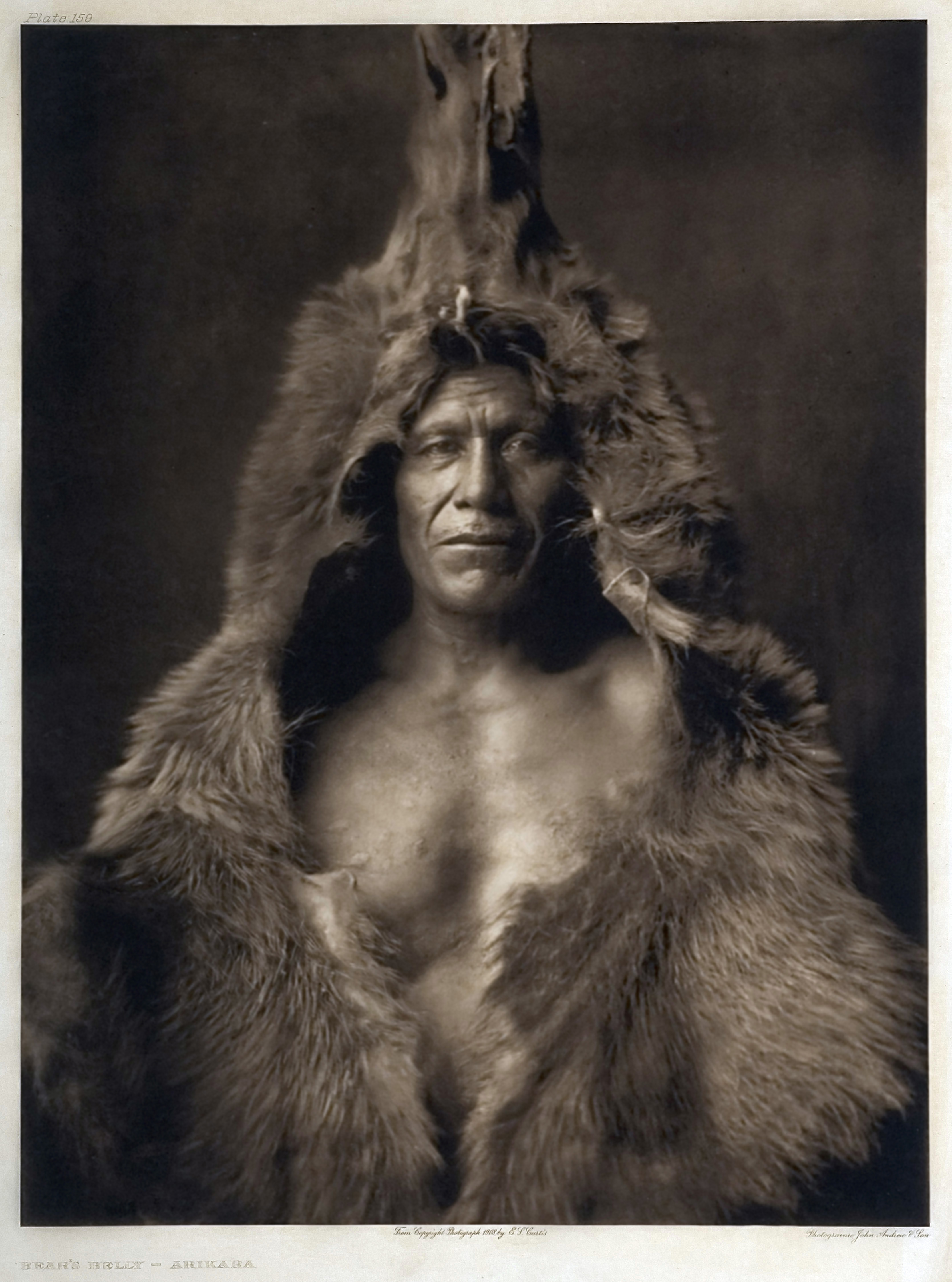 Bear's Belly by Edward Curtis, 1908