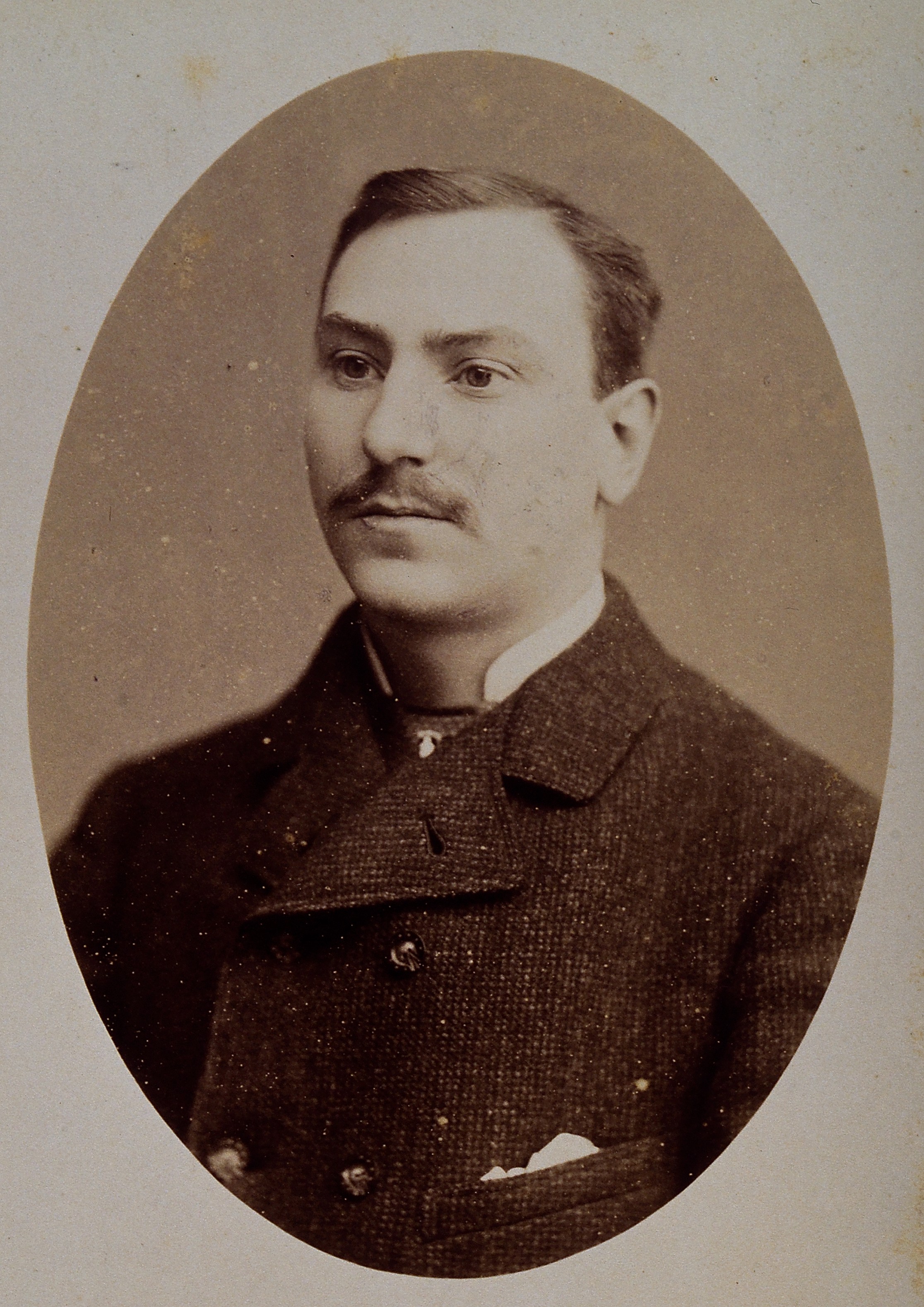 Ben T. Clark. Photograph by J. Löwy, 1881. Wellcome V0028449