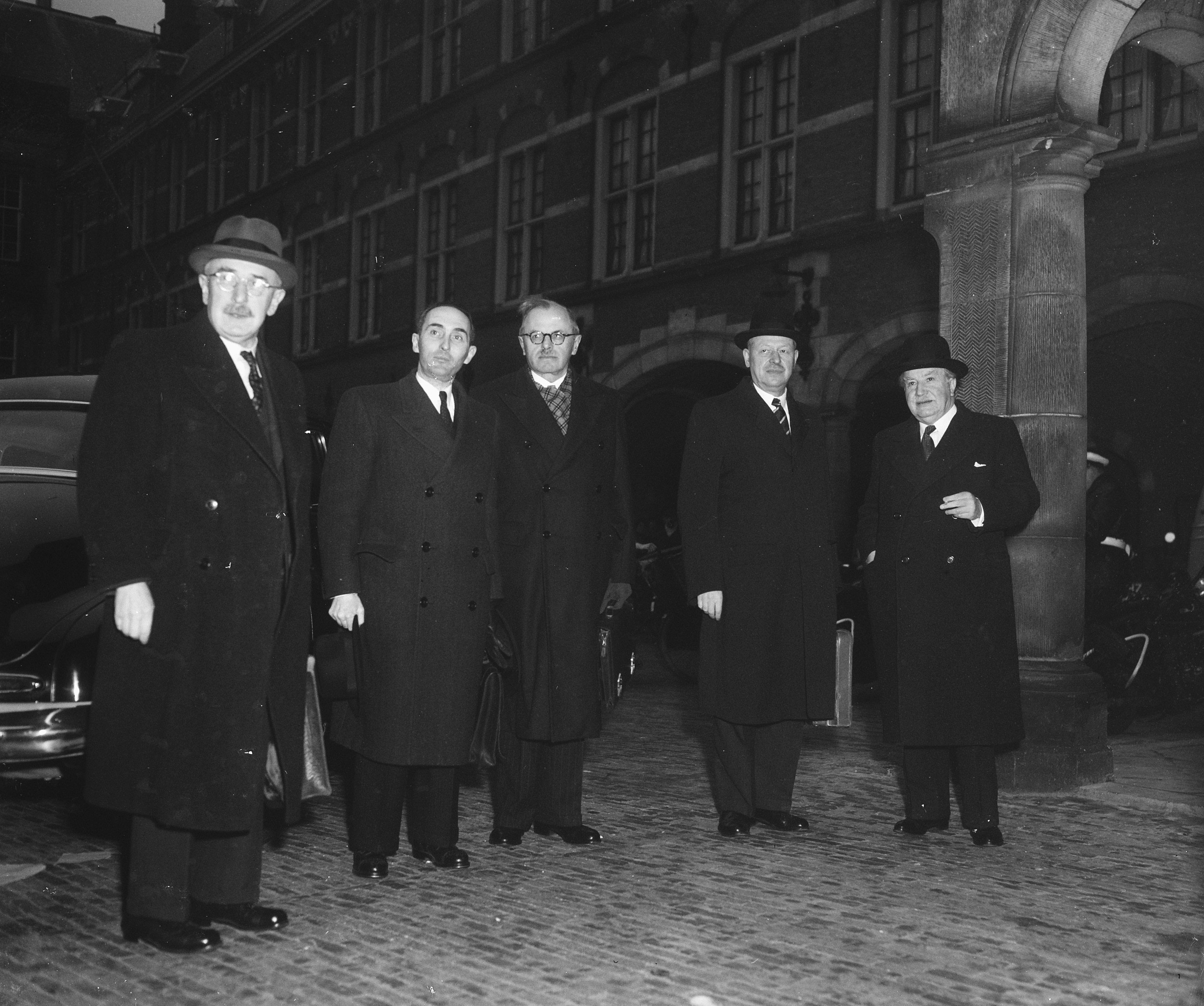 Benelux conference The Hague March 1949, Luxembourg Delegation
