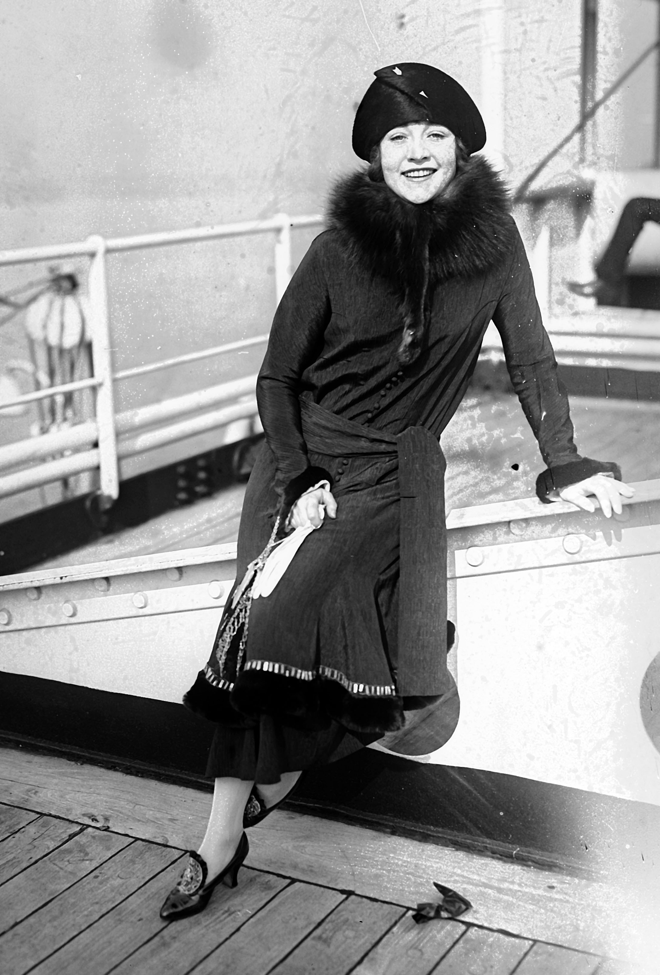 Betty Compson Shipboard