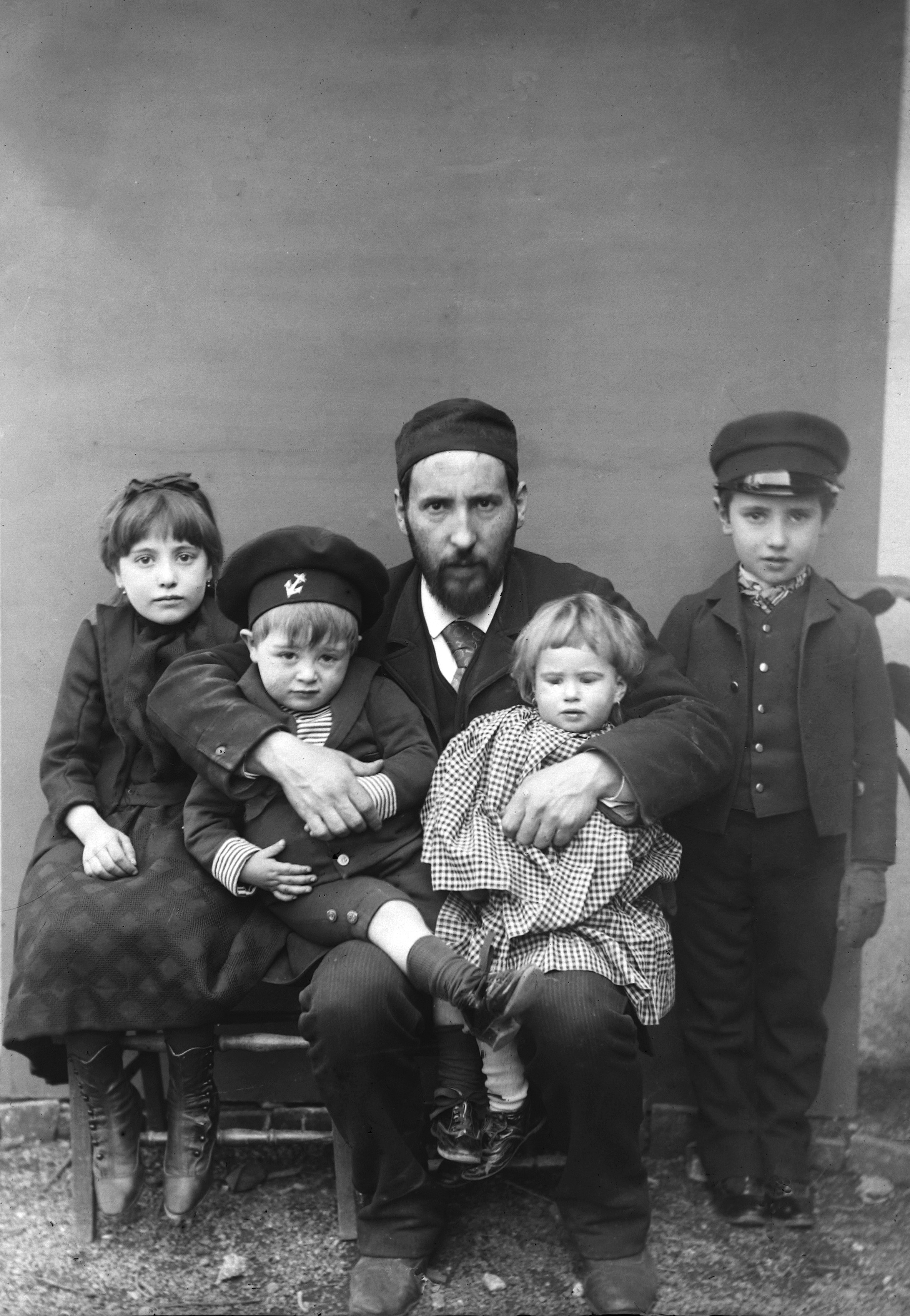 Cajal y sus hijos Barcelona 1889