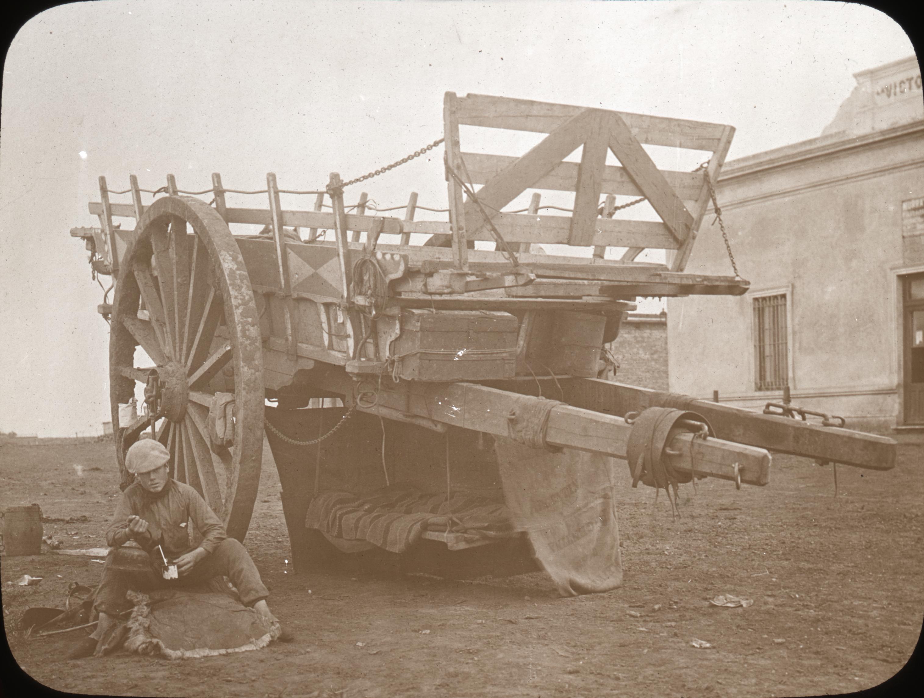 Camp Cart, Showing Bed