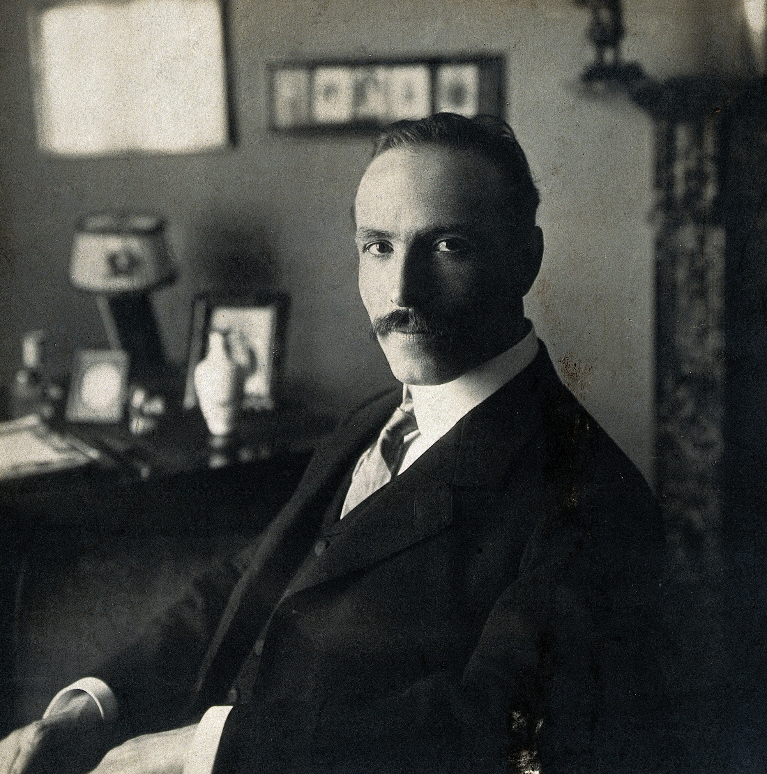 Carlo Moreschi. Photograph by Italo Pacchione. Wellcome V0026877
