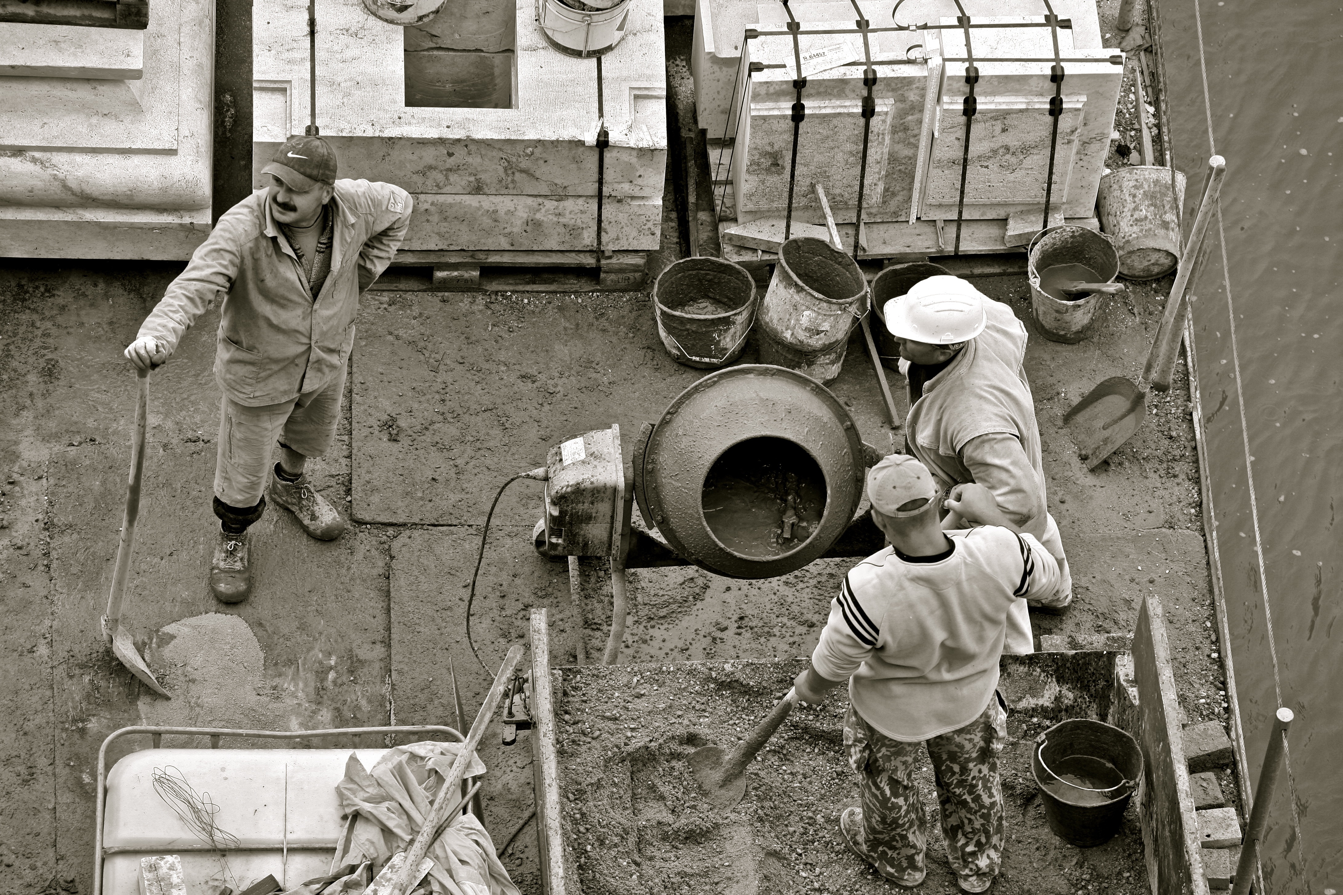 Cement Mixing (5984942868)