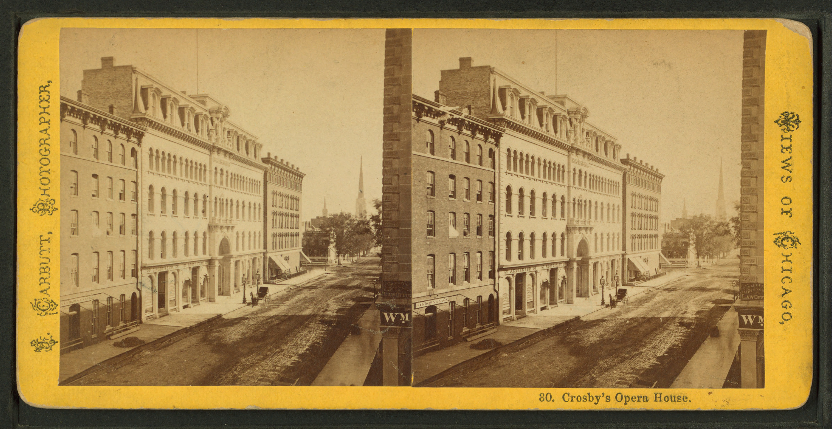 Crosby's Opera House, by Carbutt, John, 1832-1905