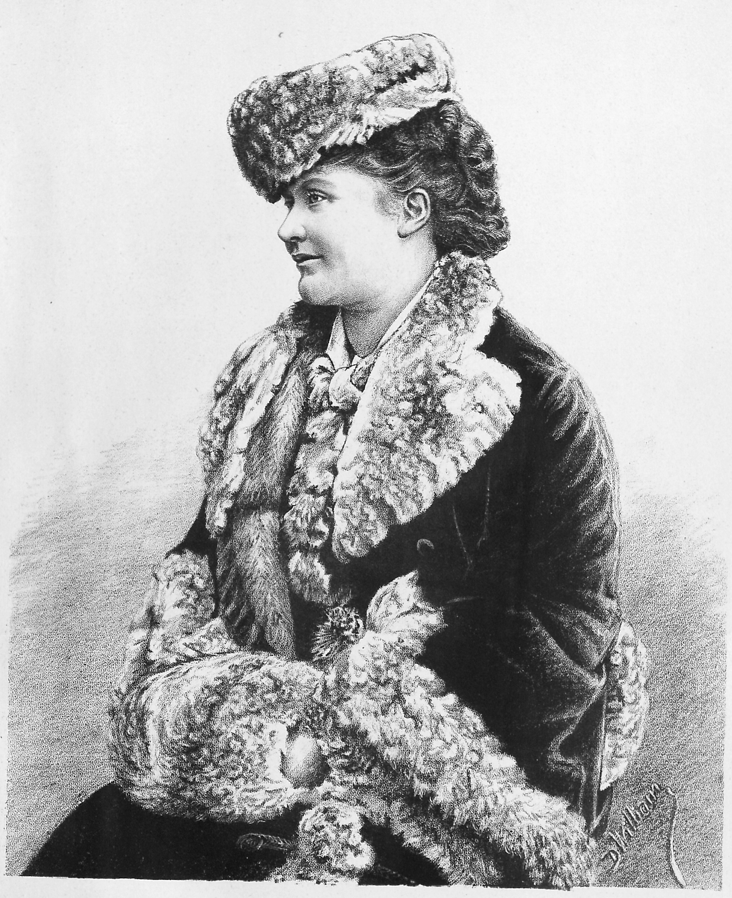 D. William - Elisabetha - S. M. la Reine