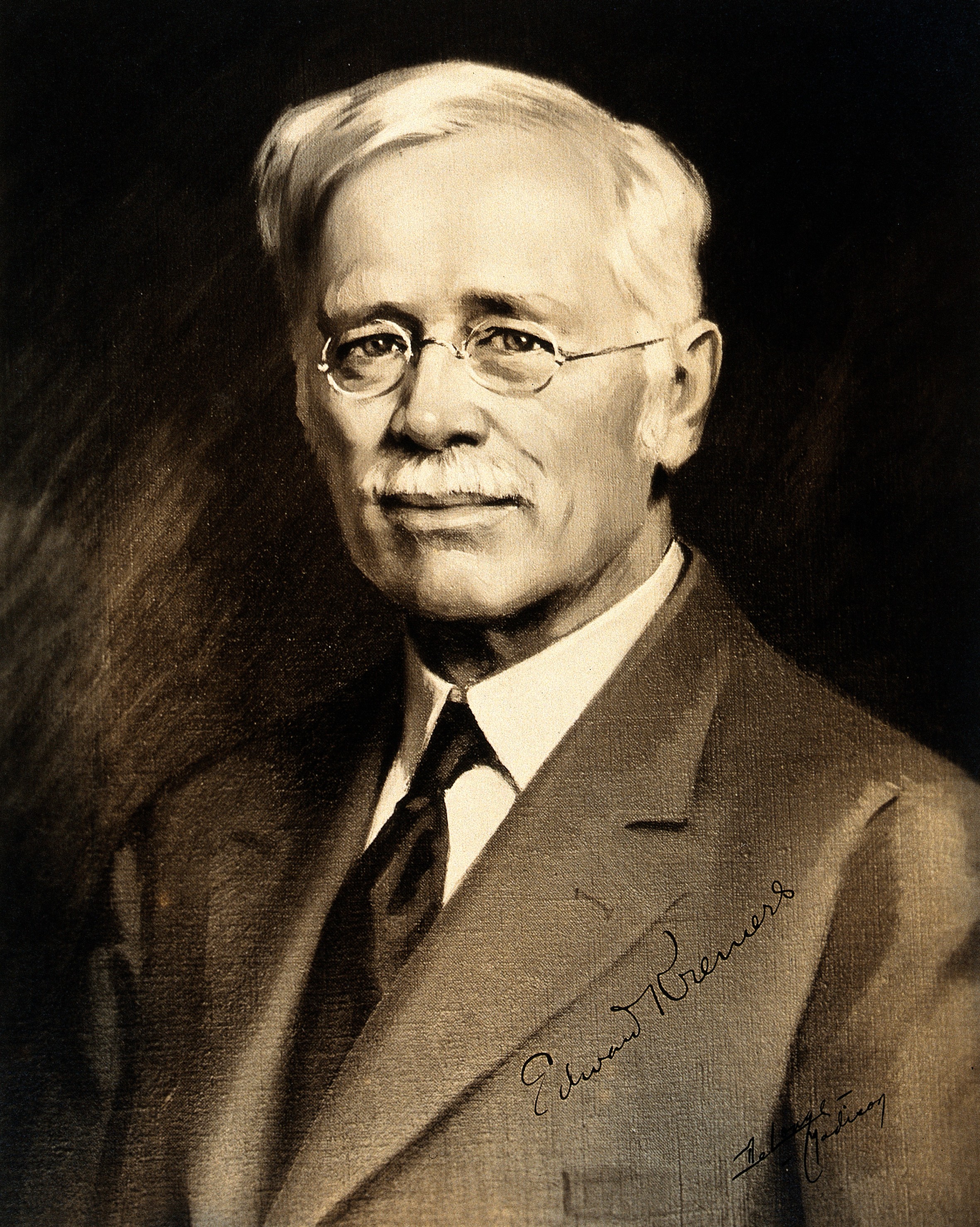 Edward Kremers. Photograph after a painting. Wellcome V0028729