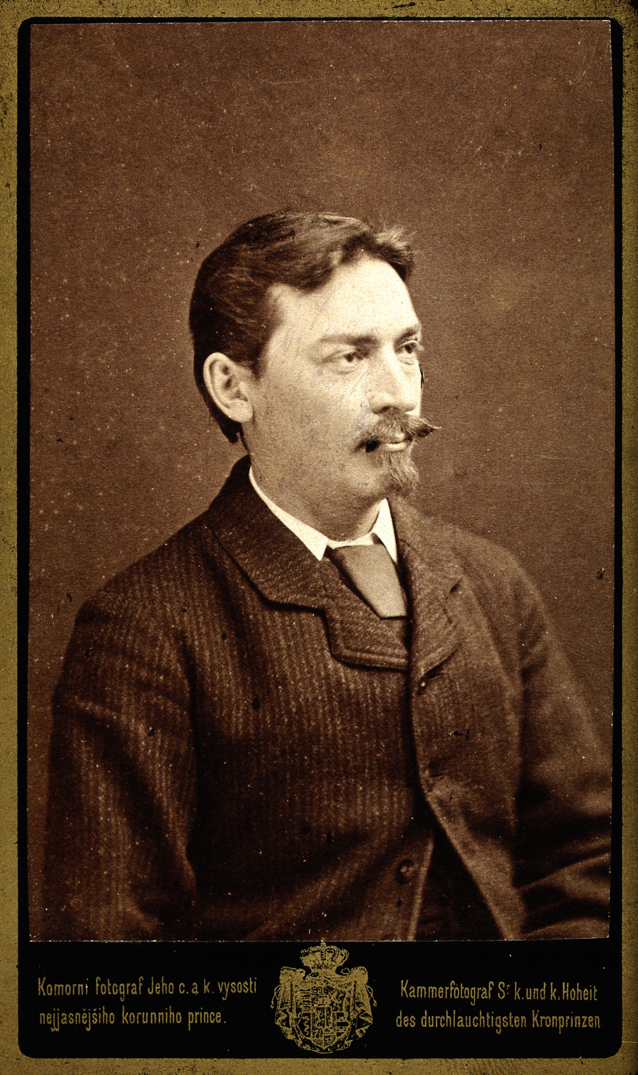 Emil Holub. Photograph by Müller (?), Prague. Wellcome V0026574