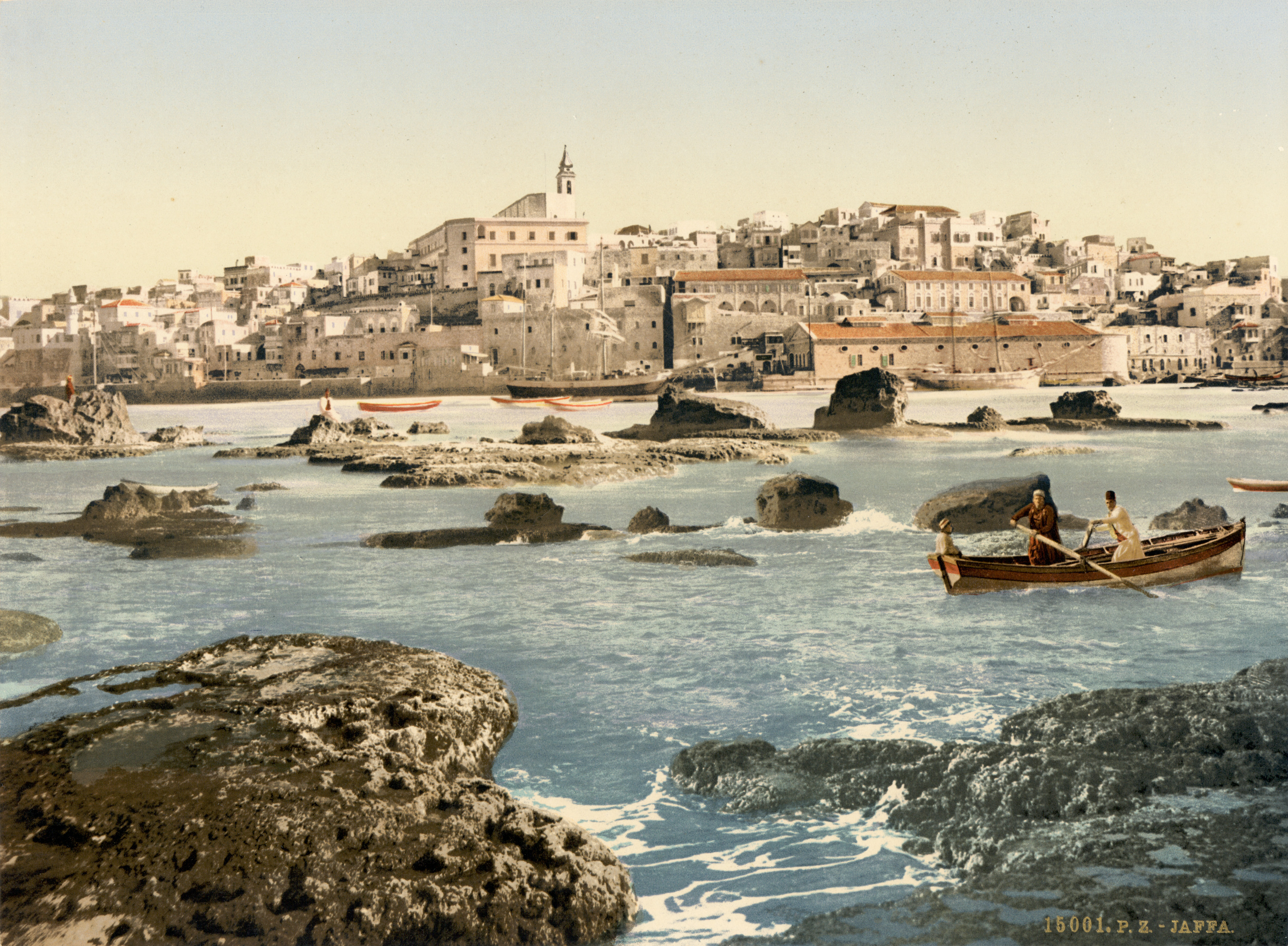 Flickr - вЂ¦trialsanderrors - Jaffa from the sea, Holy Land, ca. 1895