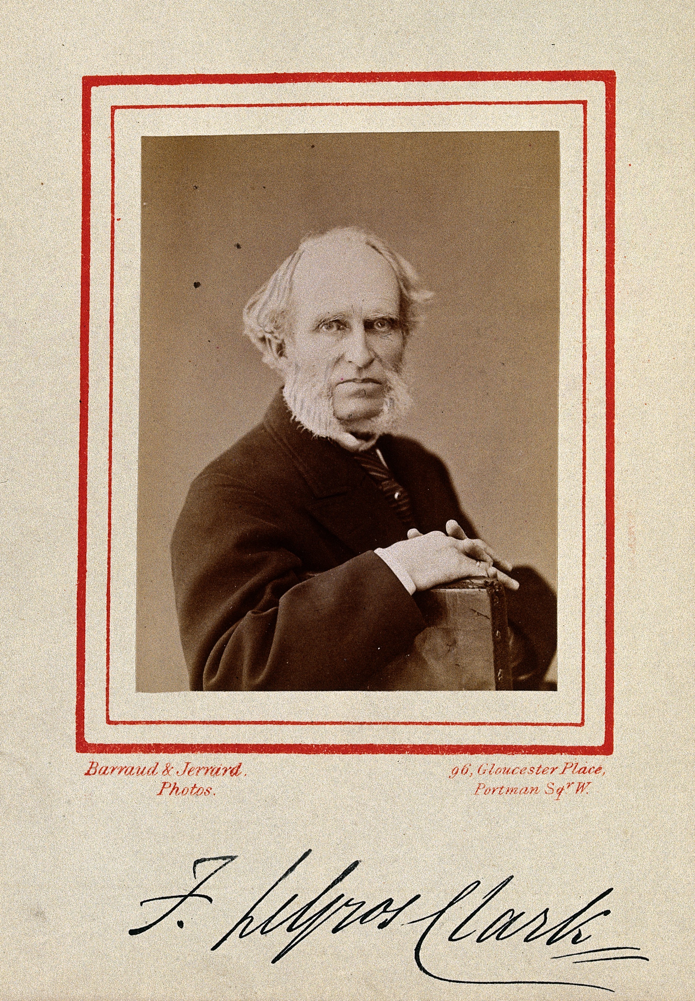 Frederick le Gros Clark. Photograph by Barraud & Jerrard, 18 Wellcome V0028398