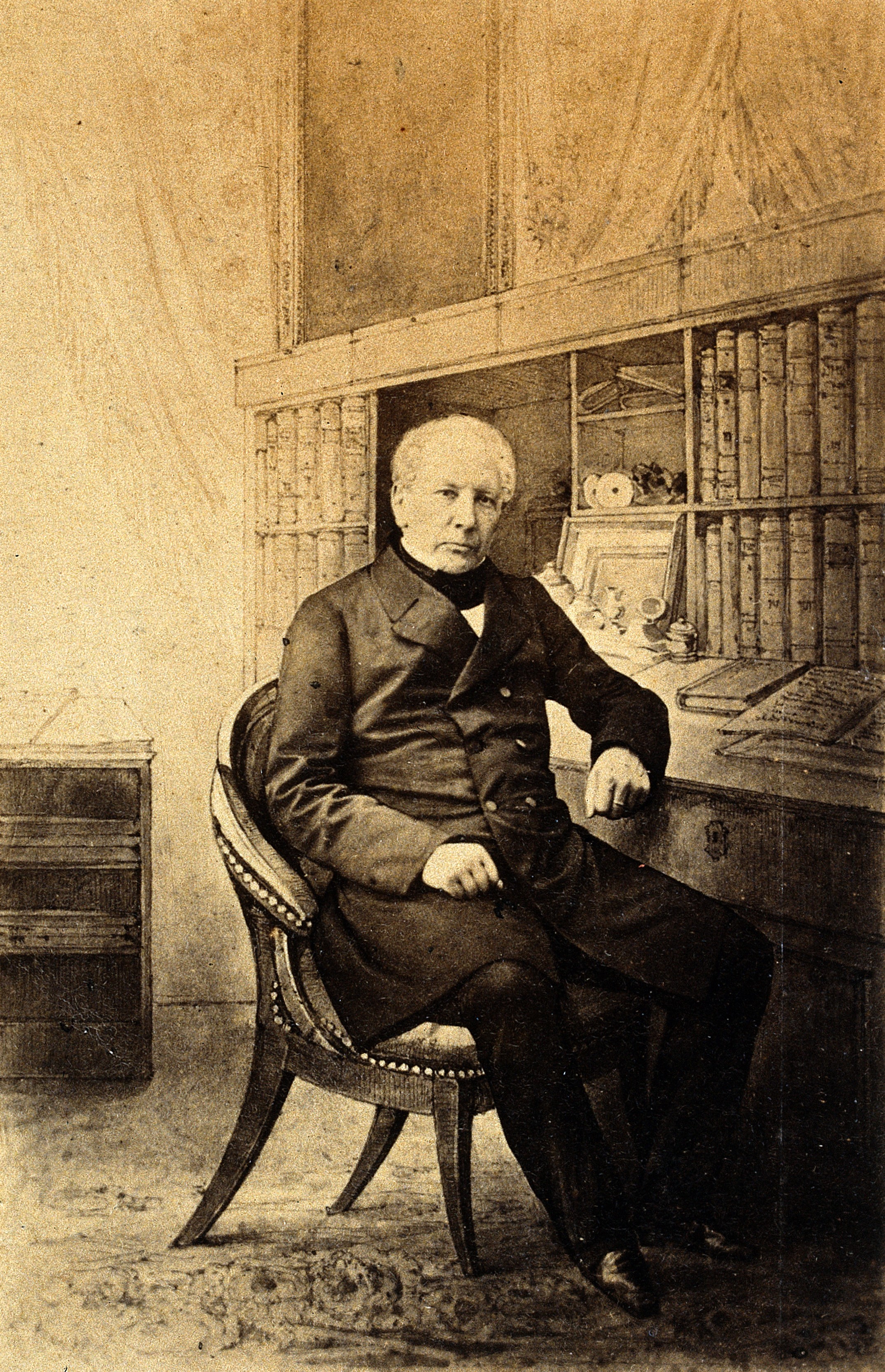 Geheimrath Joseph Maximilian Chelius. Photograph. Wellcome V0028554