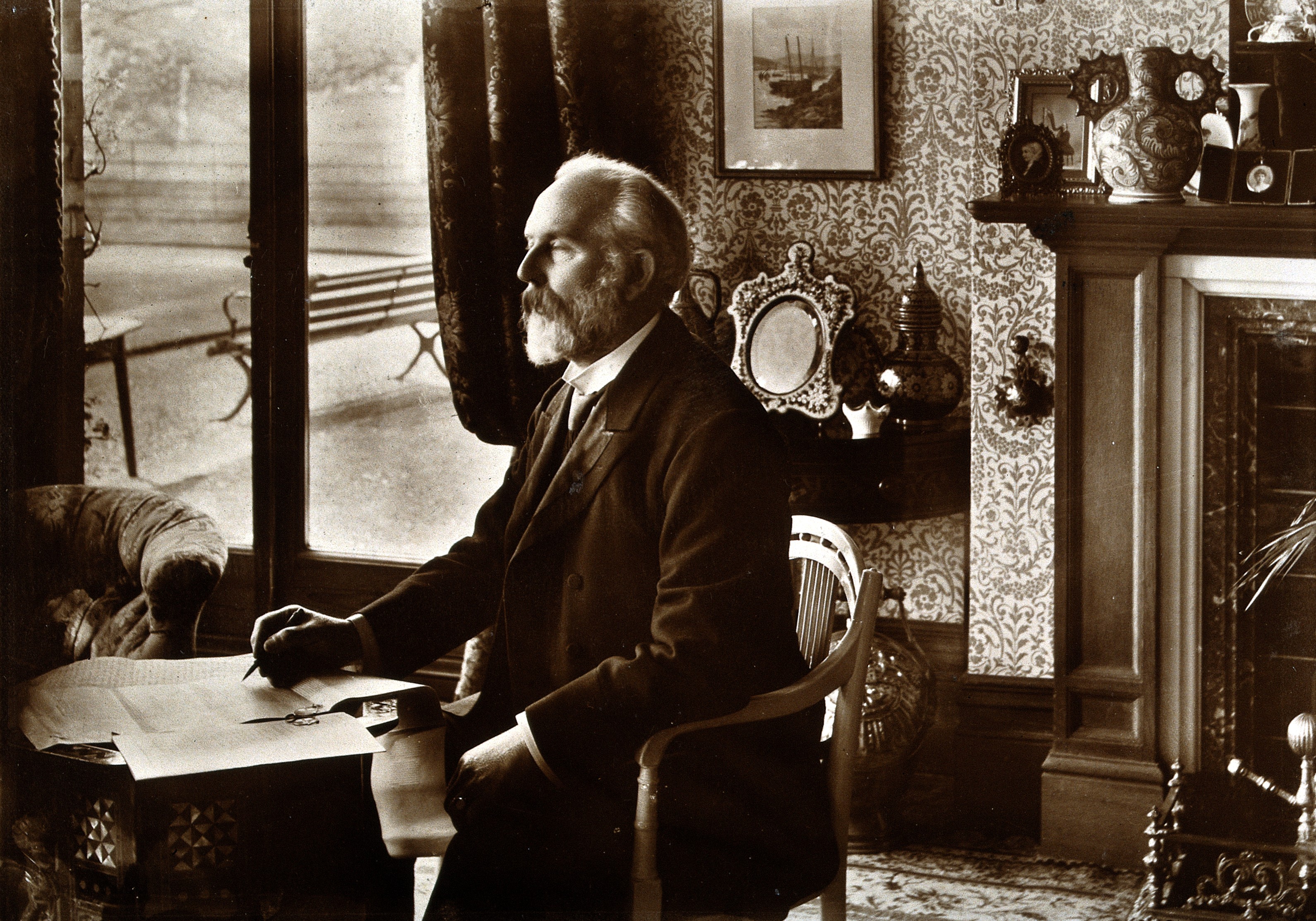 George Edward Shuttleworth. Photograph. Wellcome V0027161