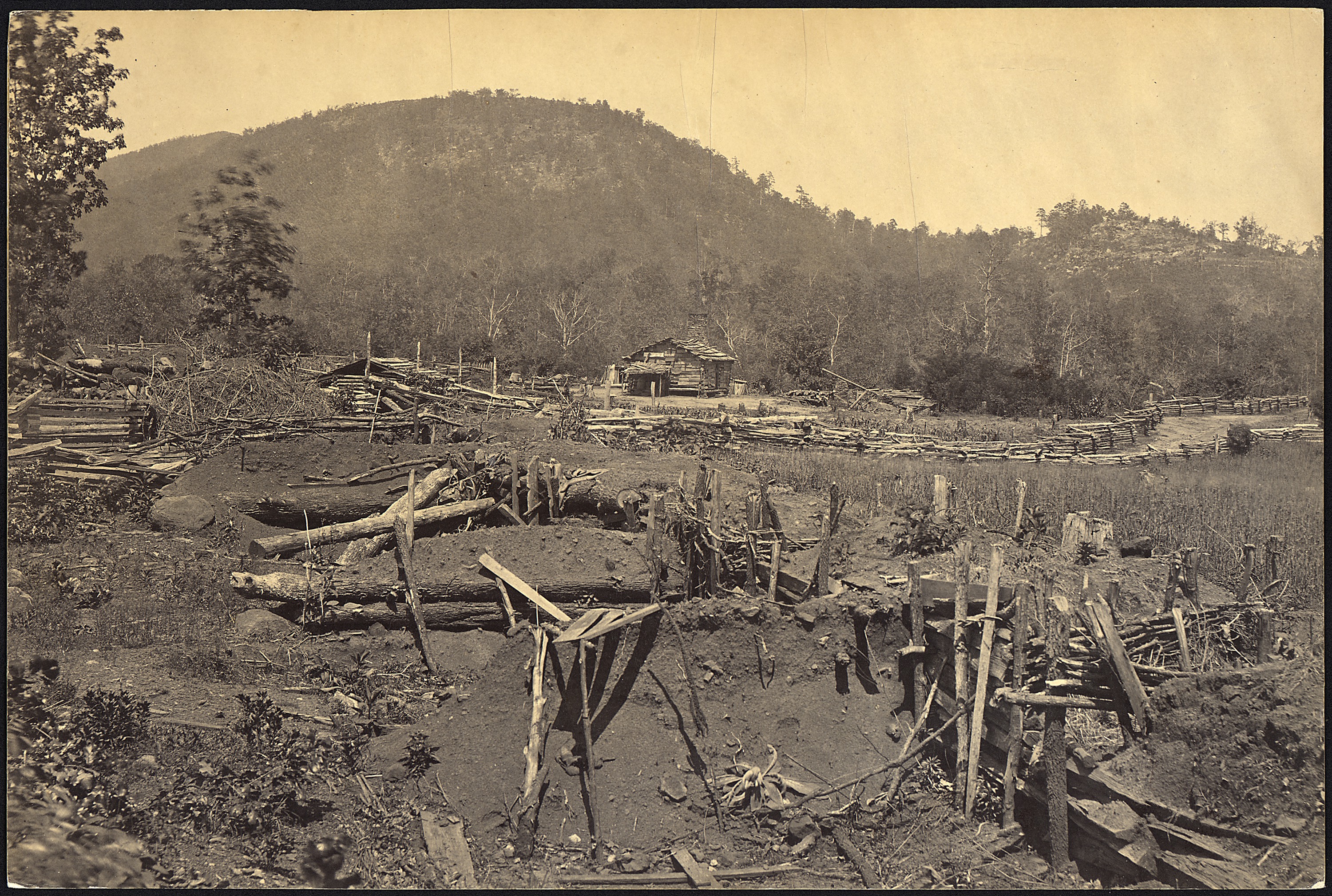 Georgia, Kenesaw Mountain, front view - NARA - 533404