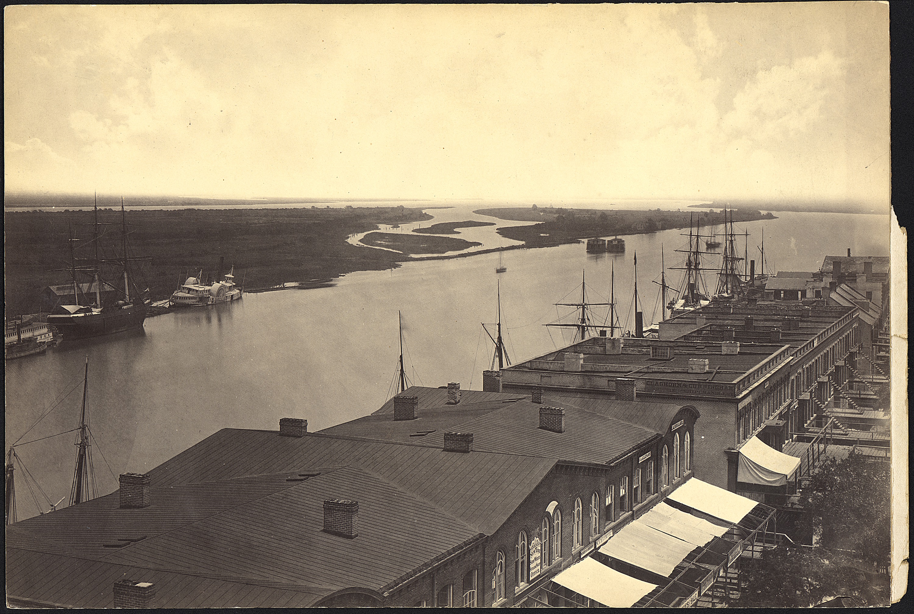 Georgia, Savannah, waterfront - NARA - 533423
