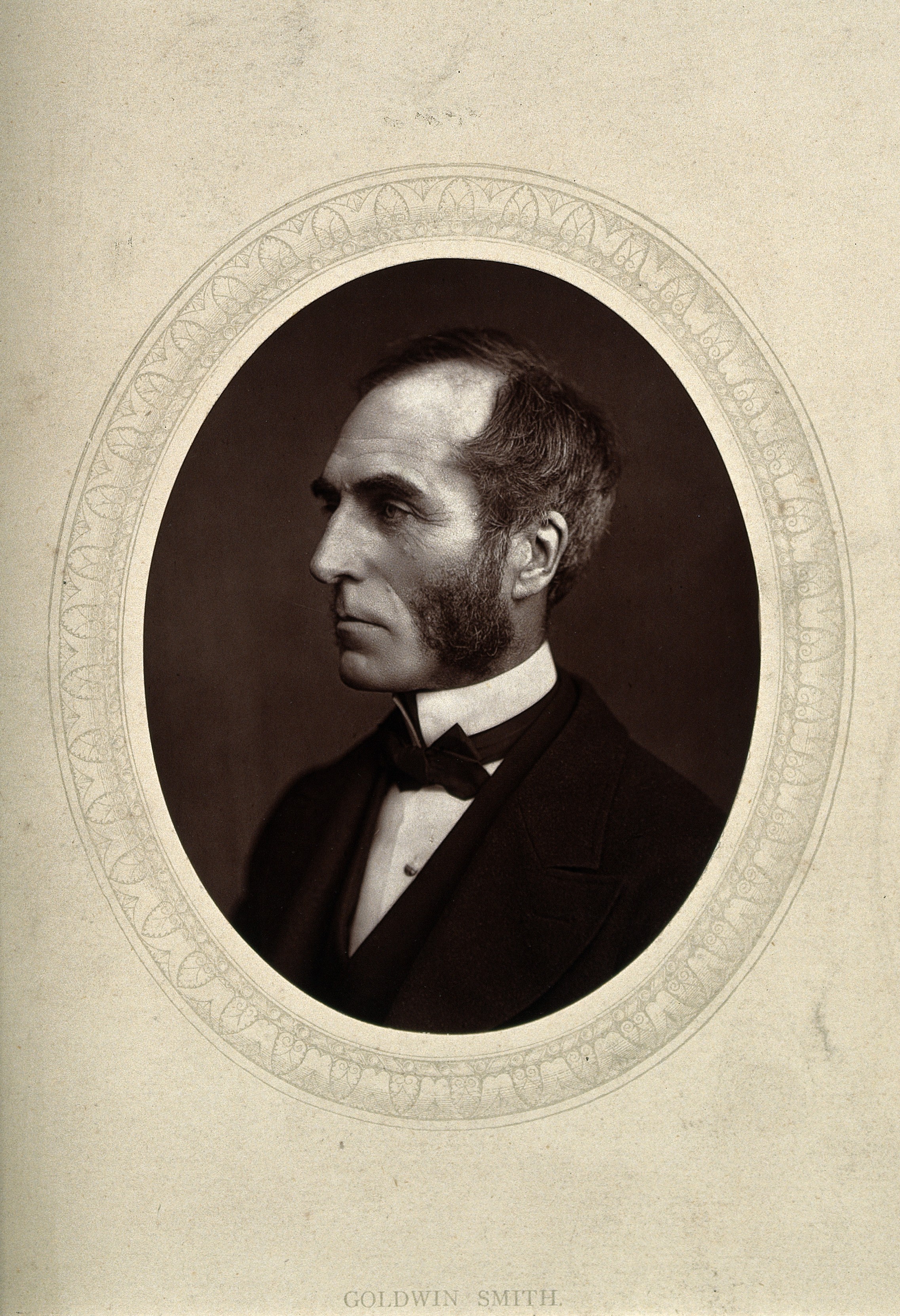Goldwin Smith. Photograph by Lock & Whitfield. Wellcome V0027187