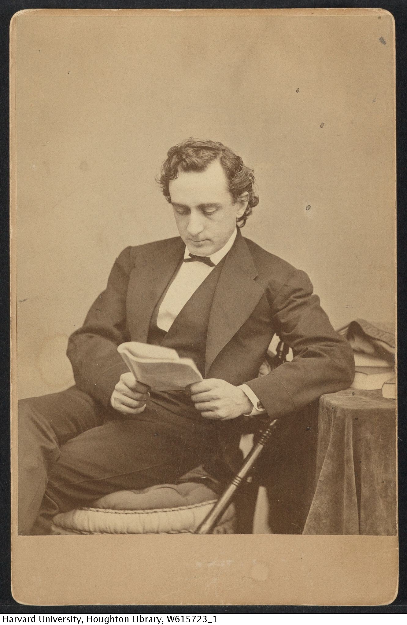 Harvard Theatre Collection - Edwin Booth TCS 1.2821