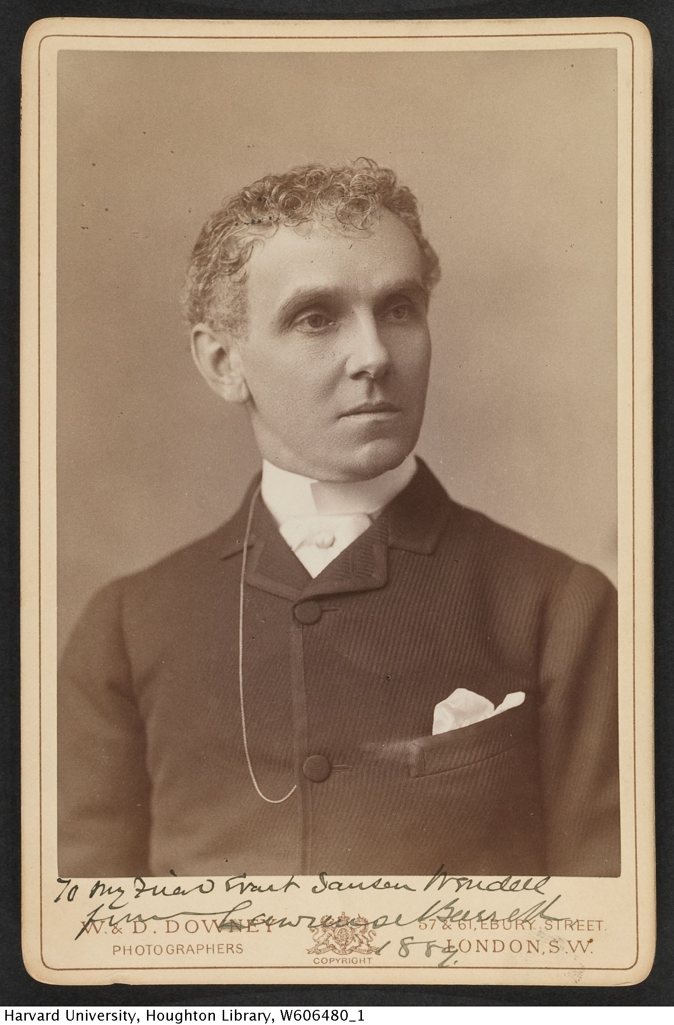 Harvard Theatre Collection - Lawrence Barrett TCS 1.1337