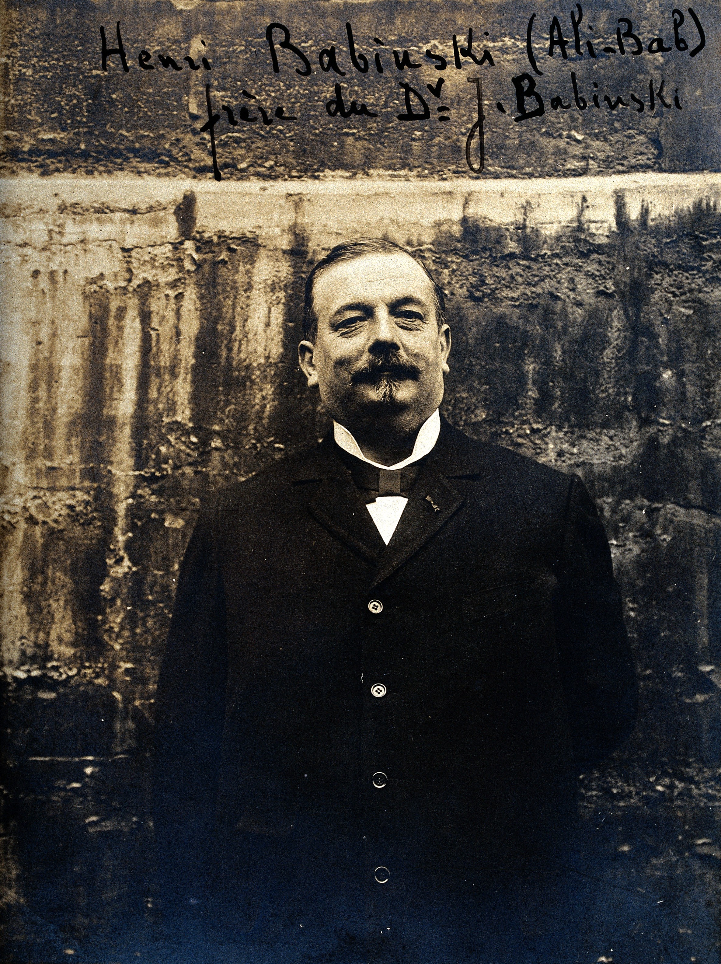 Henri Babinski. Photograph. Wellcome V0028107