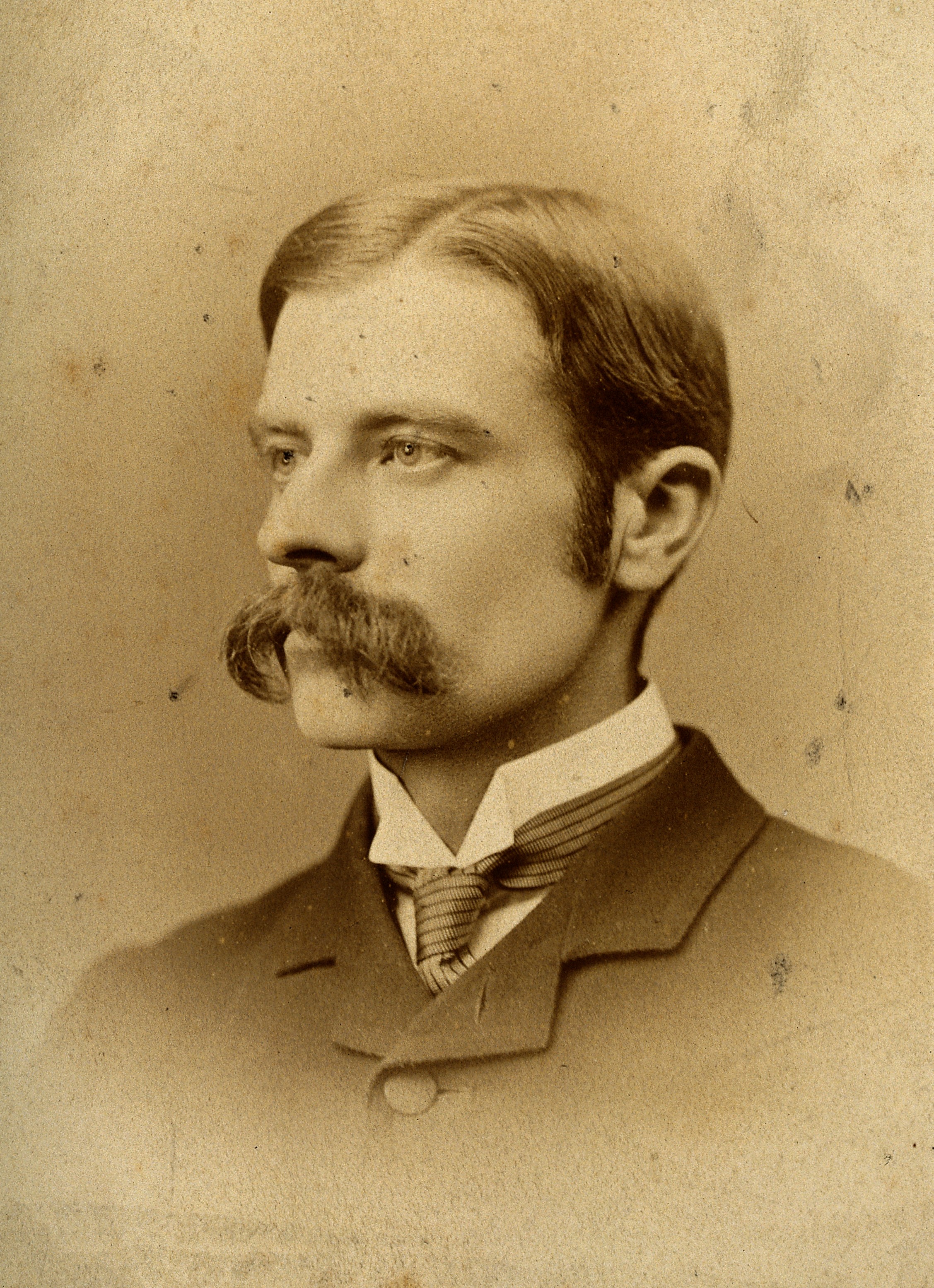 Herbert Somerton (?) Foxwell. Photograph by Barraud. Wellcome V0026399
